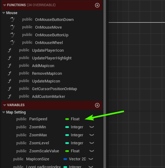 pan zoom config