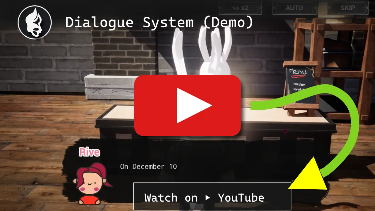 youtube video dialogue system demo