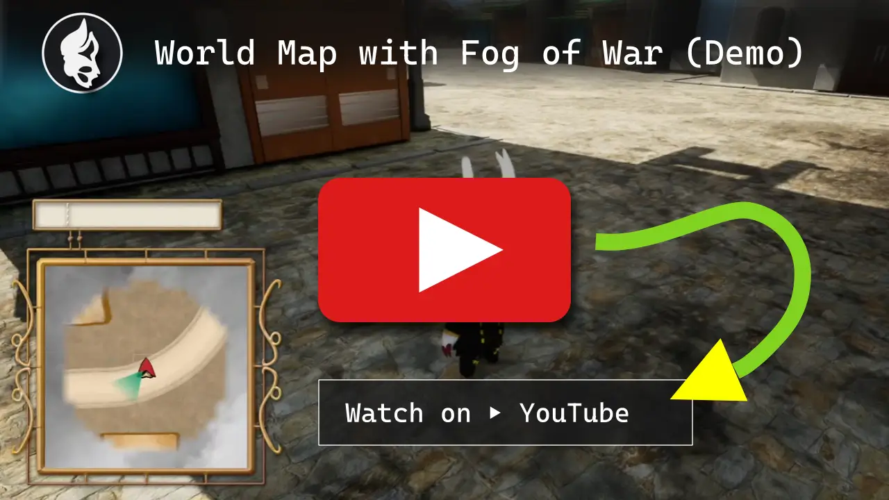 youtube video world map demo 